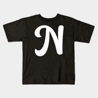 Letter N Kids T-Shirt